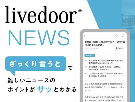 livedoor NEWS 海报