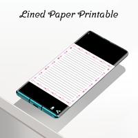 Lined Paper Printable স্ক্রিনশট 1