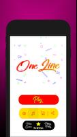 One Line Puzzle Line الملصق