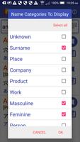 Japanese Names Free Dictionary Screenshot 3