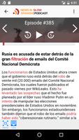 News in Slow Spanish اسکرین شاٹ 1