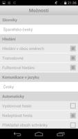برنامه‌نما HandyLex ES-CZ Plus عکس از صفحه