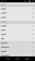برنامه‌نما HandyLex ES-CZ Plus عکس از صفحه