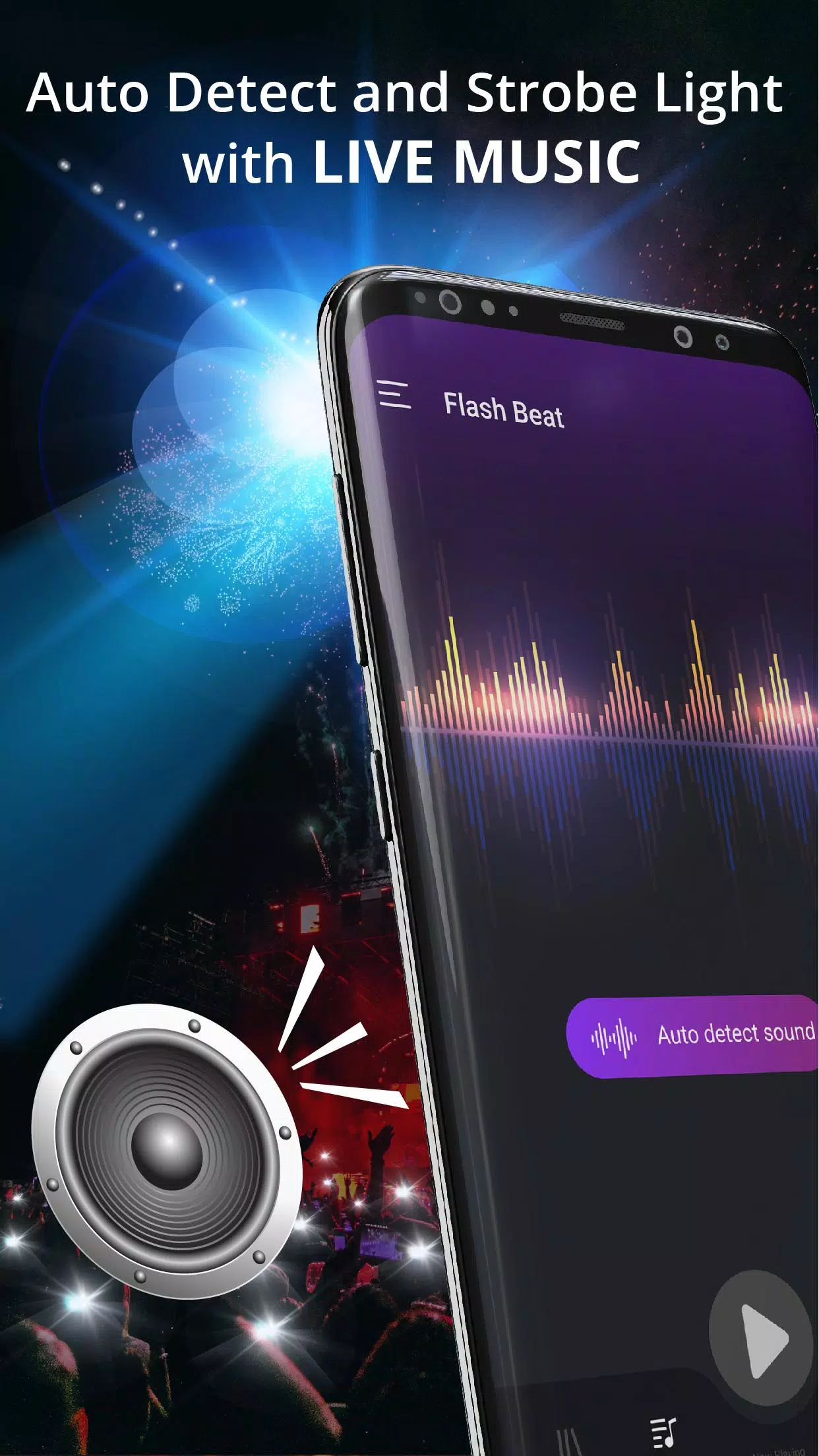 MP3 Flash - Strobe Light Follo APK pour Android Télécharger