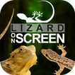 Lizard on Phone Screen: Funny Animation