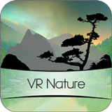 VR Nature videos 3D ไอคอน