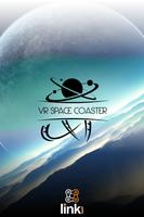Vr Space Coaster 3D Affiche