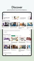 برنامه‌نما LinkedIn Learning عکس از صفحه