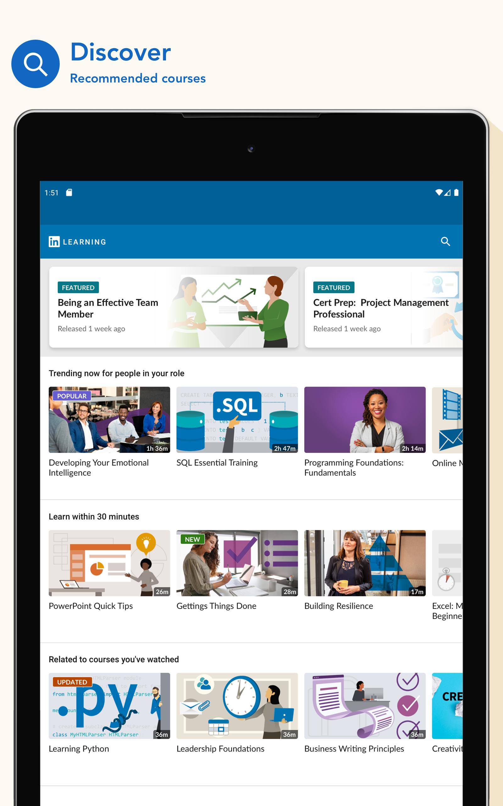 LinkedIn Learning: Online Courses to Learn Skills APK for Android Download