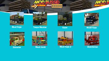 Mod Bussid Mobil Pickup Muatan اسکرین شاٹ 1