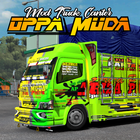 Mod Truck Canter Oppa Muda Terpal Segitiga أيقونة