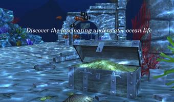 Live Wallpaper - 3D Ocean : World Under The Sea پوسٹر