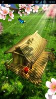 Live Wallpaper - 3D Sakura Sea تصوير الشاشة 1