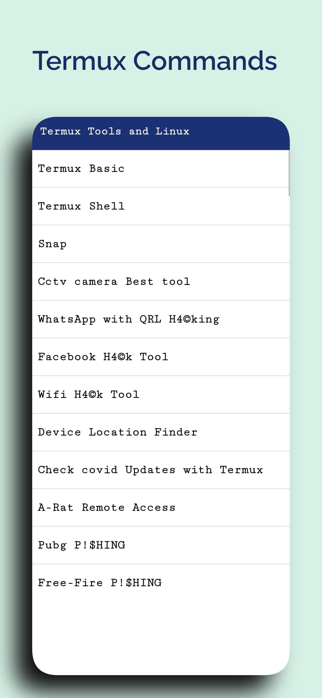 Termux Tools - Linux Command APK pour Android Télécharger
