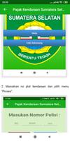 Cek Pajak Kendaraan Sumatera Selatan capture d'écran 3