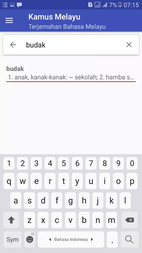 Melayu kamus online bahasa Terjemahan 'online'