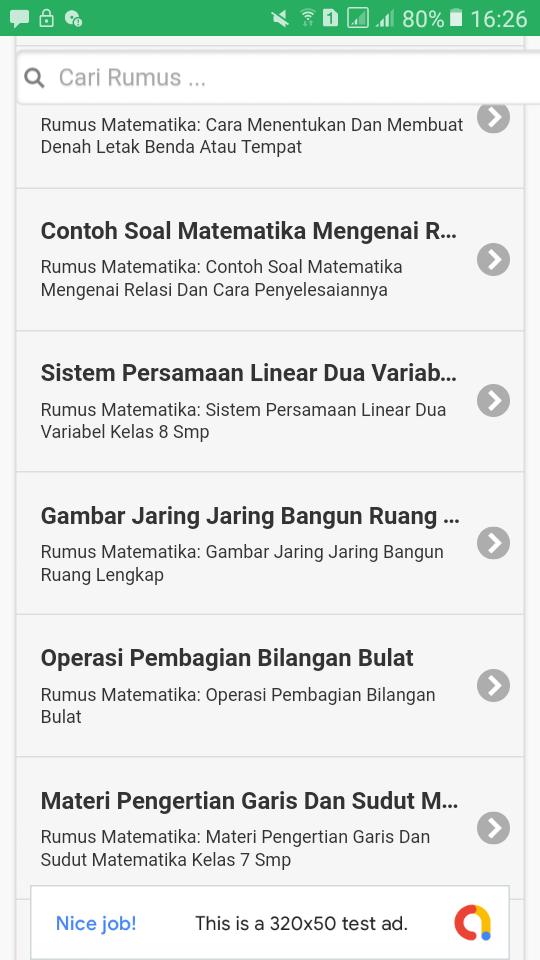 Kumpulan Rumus Matematika Kelas 1 6 Sd Lengkap For Android Apk