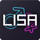 無料ビデオ通話アプリ-LISA-生配信動画のライブチャット！女の子と音声通話で無料通話を楽しもう！ biểu tượng