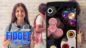 Fidget finger spinner sim screenshot 3