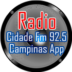 Radio Cidade Fm 92.5 Campinas App icône