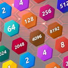 2048 hex Connect - 2048 hexagon Puzzle game biểu tượng