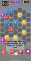 2048 hex Connect - 2048 hexagon Puzzle game ảnh chụp màn hình 1