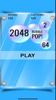 2048 Balls Pop - Bubble Pop 2048 Game پوسٹر