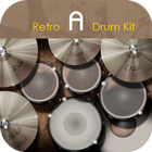 Retro A Drum Kit ikon