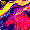 sıvı gökkuşağı canlı duvar kağıdı 4K APK