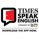 Times Speak English Zeichen