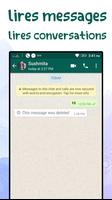 lire messages et conversation supprimer capture d'écran 1