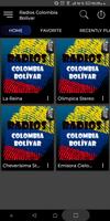 Radios Colombia Bolivar Affiche