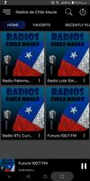 Radios de Chile Maule Affiche