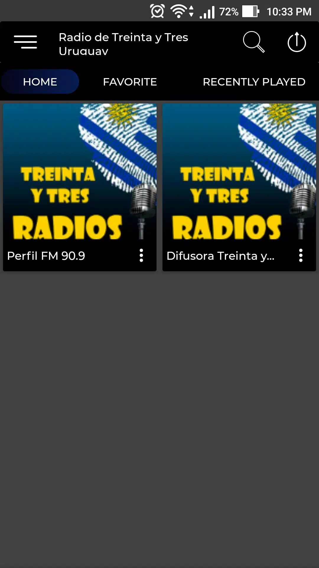 Descarga de APK de Radio de Treinta y Tres Uruguay para Android