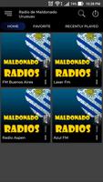 Radio de Maldonado Uruguay Affiche