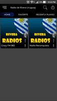Radio de Rivera Uruguay Affiche