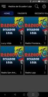 Radios de Ecuador Loja Affiche