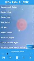 Lirik Lagu Nusa dan Rara Offli اسکرین شاٹ 1