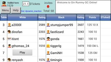 Gin Rummy GC Online スクリーンショット 1