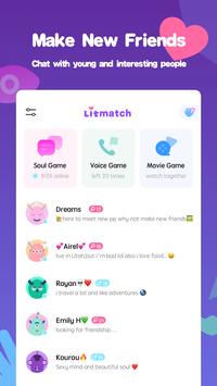 Litmatch—Make new friends 海报
