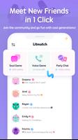 Litmatch—Make new friends Cartaz