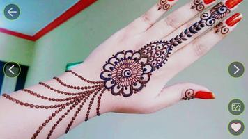 برنامه‌نما Mehandi Design Simple Henna عکس از صفحه