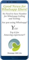 Whatsdirect Message 360 Lite Plakat