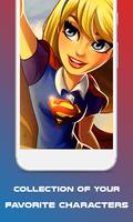 Lite Wall - Super Heros Girls fond d'écran capture d'écran 1