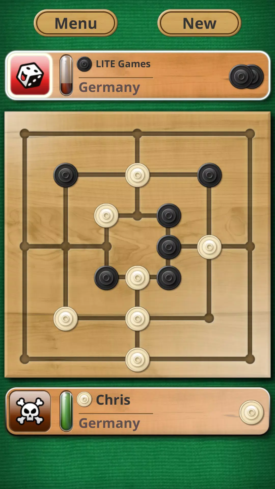 Nine Men's Morris Online  Play the Mill Game Online Free