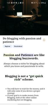 Blogging Tips - For new bloggers! Screenshot 3