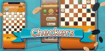 Dame - Checkers Brettspiel