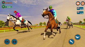 Racing Jeu d'équitation 3D capture d'écran 2