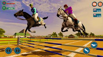 Racing Jeu d'équitation 3D capture d'écran 3