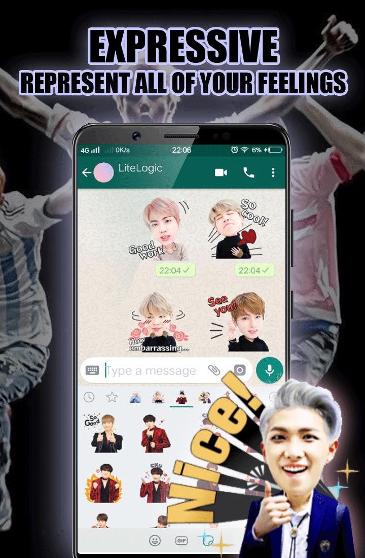 Bts Sticker For Whatsapp 2019 Wastickerapps For Android Apk